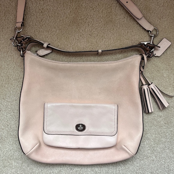Coach Bag Pink Leather - Picture 2 of 7
